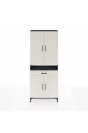Arges Dolap 5 Raflı Tek Çekmeceli 4 Kapaklı 88x30x221 - S30M160V4A