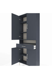 Arges Dolap 5 Raflı Tek Çekmeceli 4 Kapaklı 88x30x221 - S30M160V5A