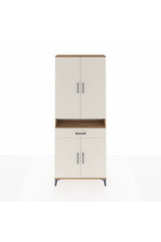 Arges Dolap 5 Raflı Tek Çekmeceli 4 Kapaklı 88x30x221 - S30M160V7A