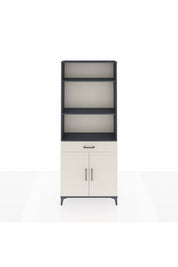 Arges Dolap 4 Raflı Tek Çekmeceli 2 Kapaklı 88x30x221 - S30M161V4A