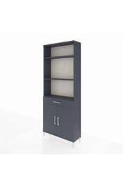 Arges Dolap 4 Raflı Tek Çekmeceli 2 Kapaklı 88x30x221 - S30M161V5A
