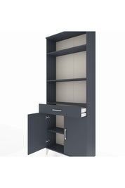 Arges Dolap 4 Raflı Tek Çekmeceli 2 Kapaklı 88x30x221 - S30M161V5A