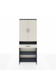 Arges Dolap 5 Raflı Tek Çekmeceli 2 Kapaklı 88x30x221 - S30M162V4A