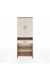 Arges Dolap 5 Raflı Tek Çekmeceli 2 Kapaklı 88x30x221 - S30M162V7A