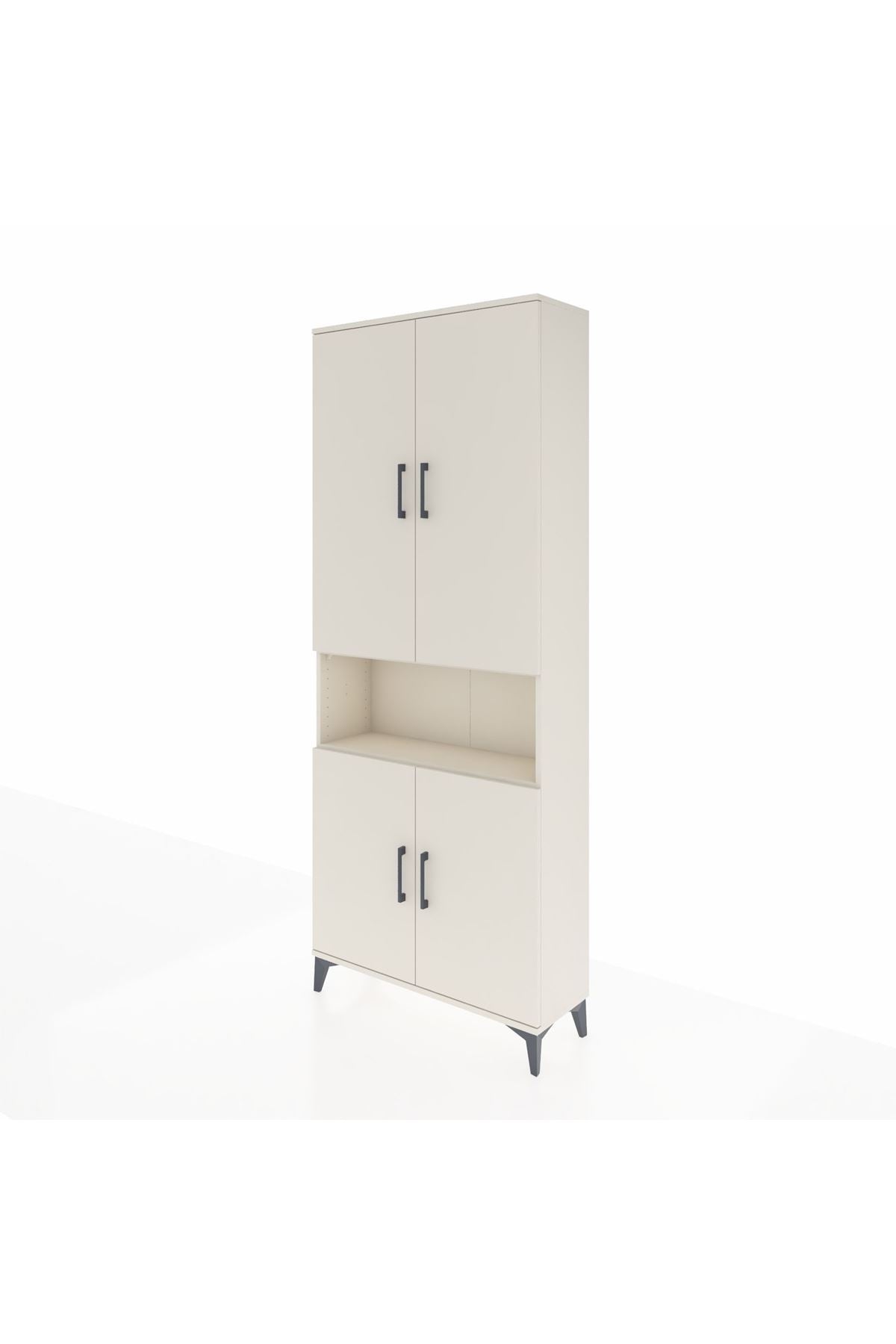Arges Dolap 5 Raflı 4 Kapaklı 88x30x221 - S30M163V1A