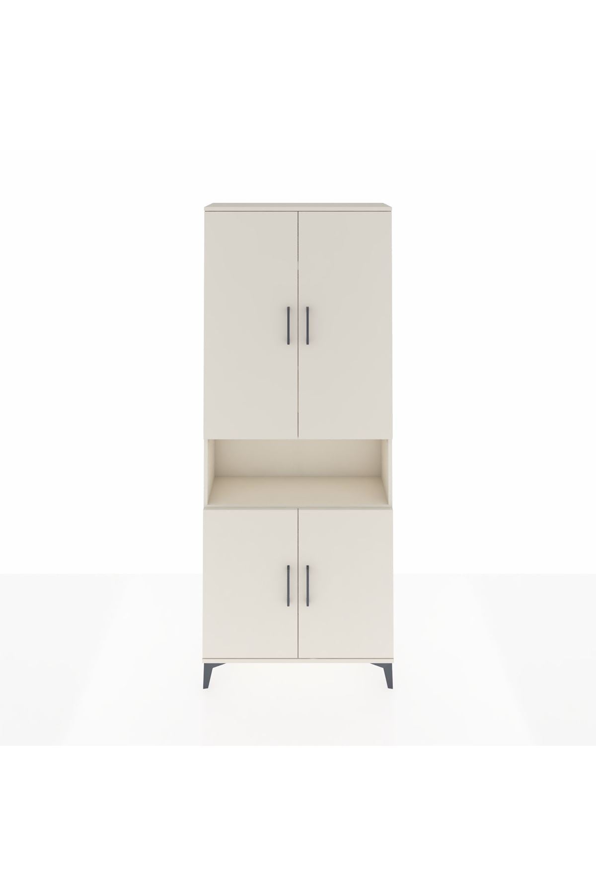 Arges Dolap 5 Raflı 4 Kapaklı 88x30x221 - S30M163V1A
