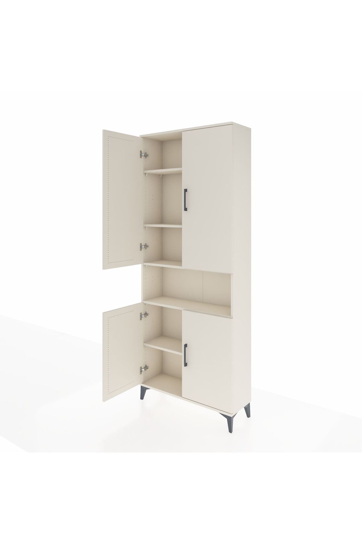 Arges Dolap 5 Raflı 4 Kapaklı 88x30x221 - S30M163V1A