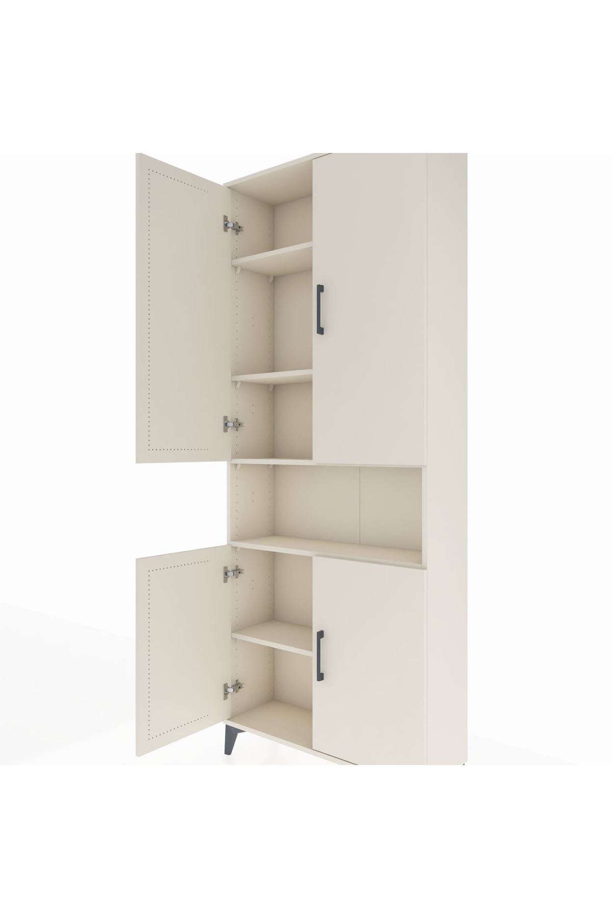 Arges Dolap 5 Raflı 4 Kapaklı 88x30x221 - S30M163V1A