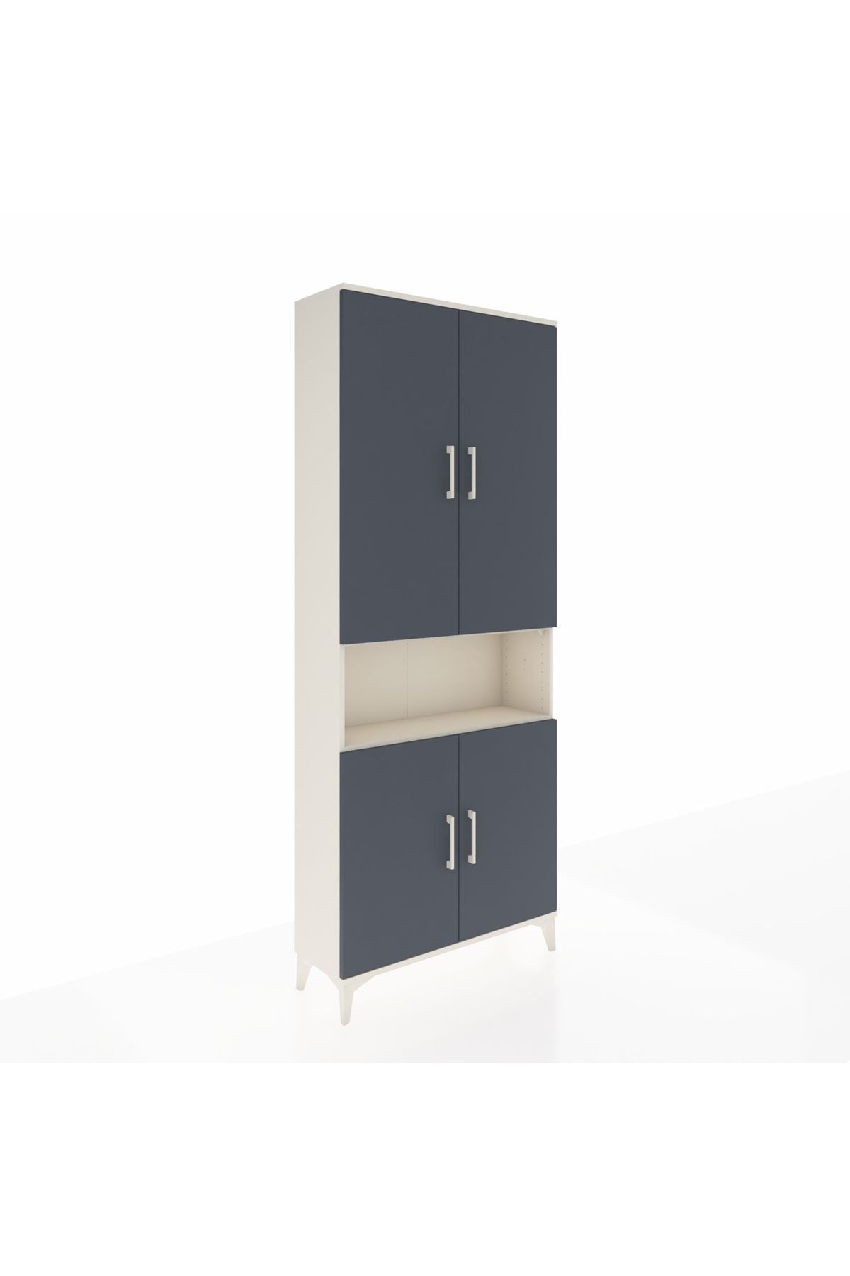 Arges Dolap 5 Raflı 4 Kapaklı 88x30x221 - S30M163V2A