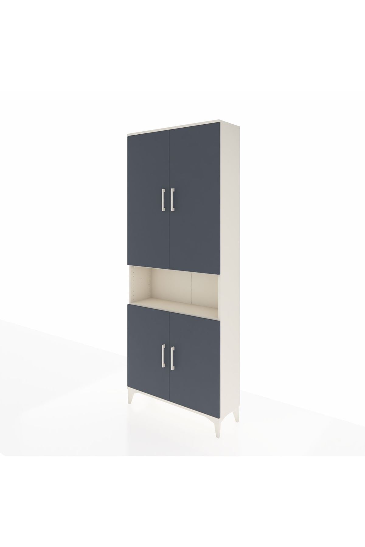 Arges Dolap 5 Raflı 4 Kapaklı 88x30x221 - S30M163V2A