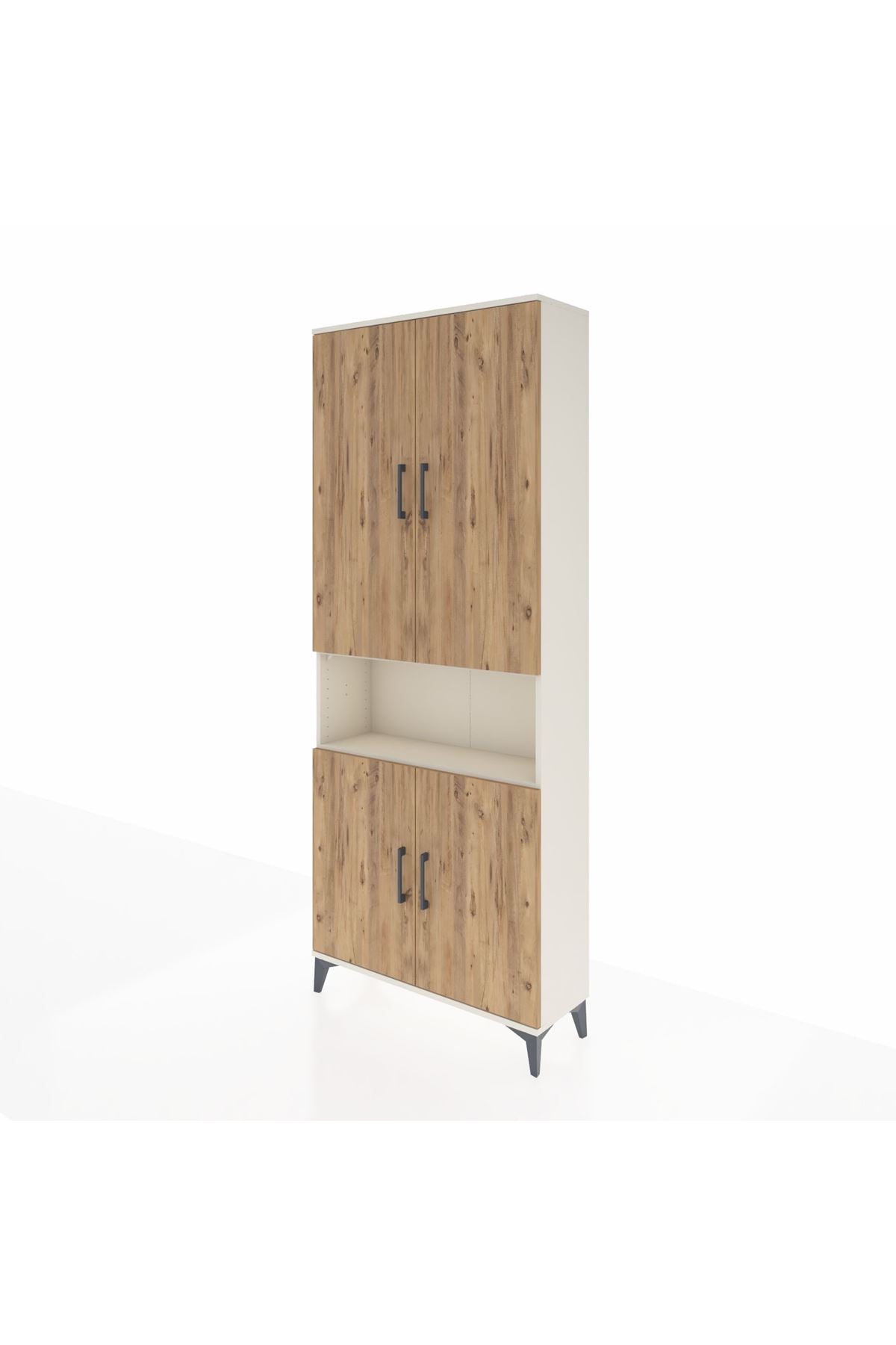 Arges Dolap 5 Raflı 4 Kapaklı 88x30x221 - S30M163V3A