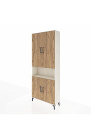 Arges Dolap 5 Raflı 4 Kapaklı 88x30x221 - S30M163V3A