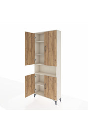 Arges Dolap 5 Raflı 4 Kapaklı 88x30x221 - S30M163V3A