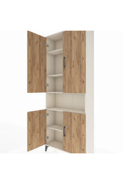 Arges Dolap 5 Raflı 4 Kapaklı 88x30x221 - S30M163V3A