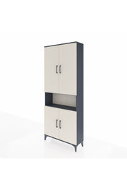 Arges Dolap 5 Raflı 4 Kapaklı 88x30x221 - S30M163V4A