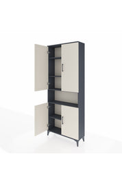 Arges Dolap 5 Raflı 4 Kapaklı 88x30x221 - S30M163V4A