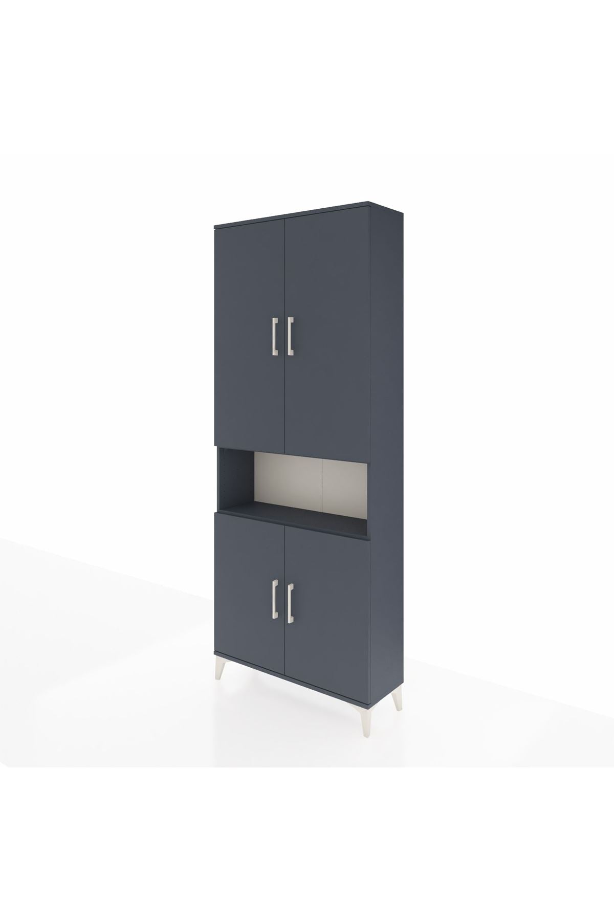 Arges Dolap 5 Raflı 4 Kapaklı 88x30x221 - S30M163V5A