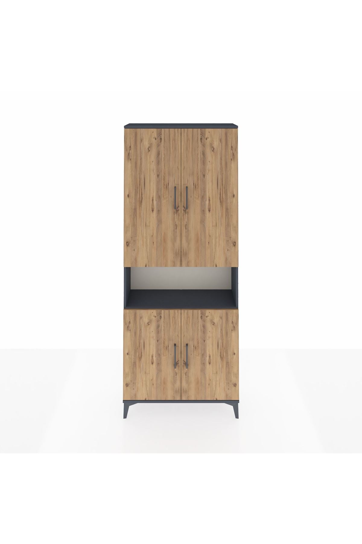 Arges Dolap 5 Raflı 4 Kapaklı 88x30x221 - S30M163V6A