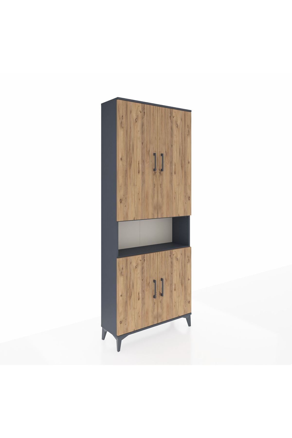 Arges Dolap 5 Raflı 4 Kapaklı 88x30x221 - S30M163V6A