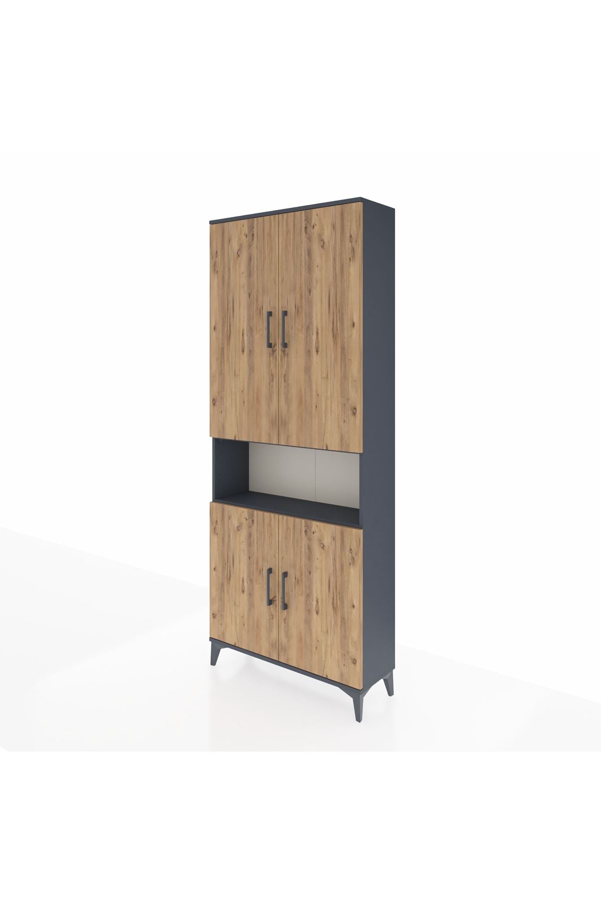 Arges Dolap 5 Raflı 4 Kapaklı 88x30x221 - S30M163V6A