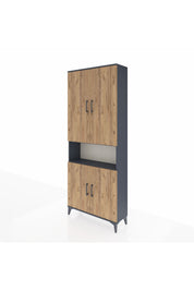 Arges Dolap 5 Raflı 4 Kapaklı 88x30x221 - S30M163V6A