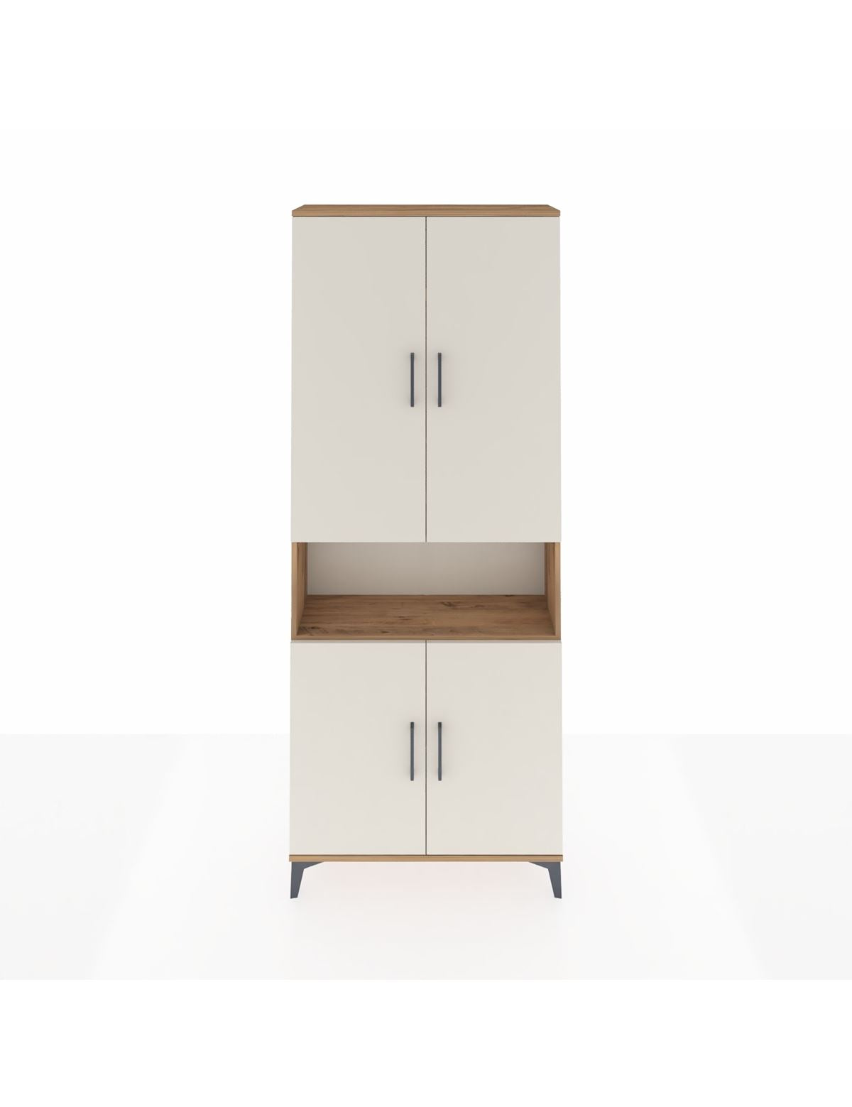 Arges Dolap 5 Raflı 4 Kapaklı 88x30x221 - S30M163V7A