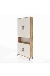 Arges Dolap 5 Raflı 4 Kapaklı 88x30x221 - S30M163V7A