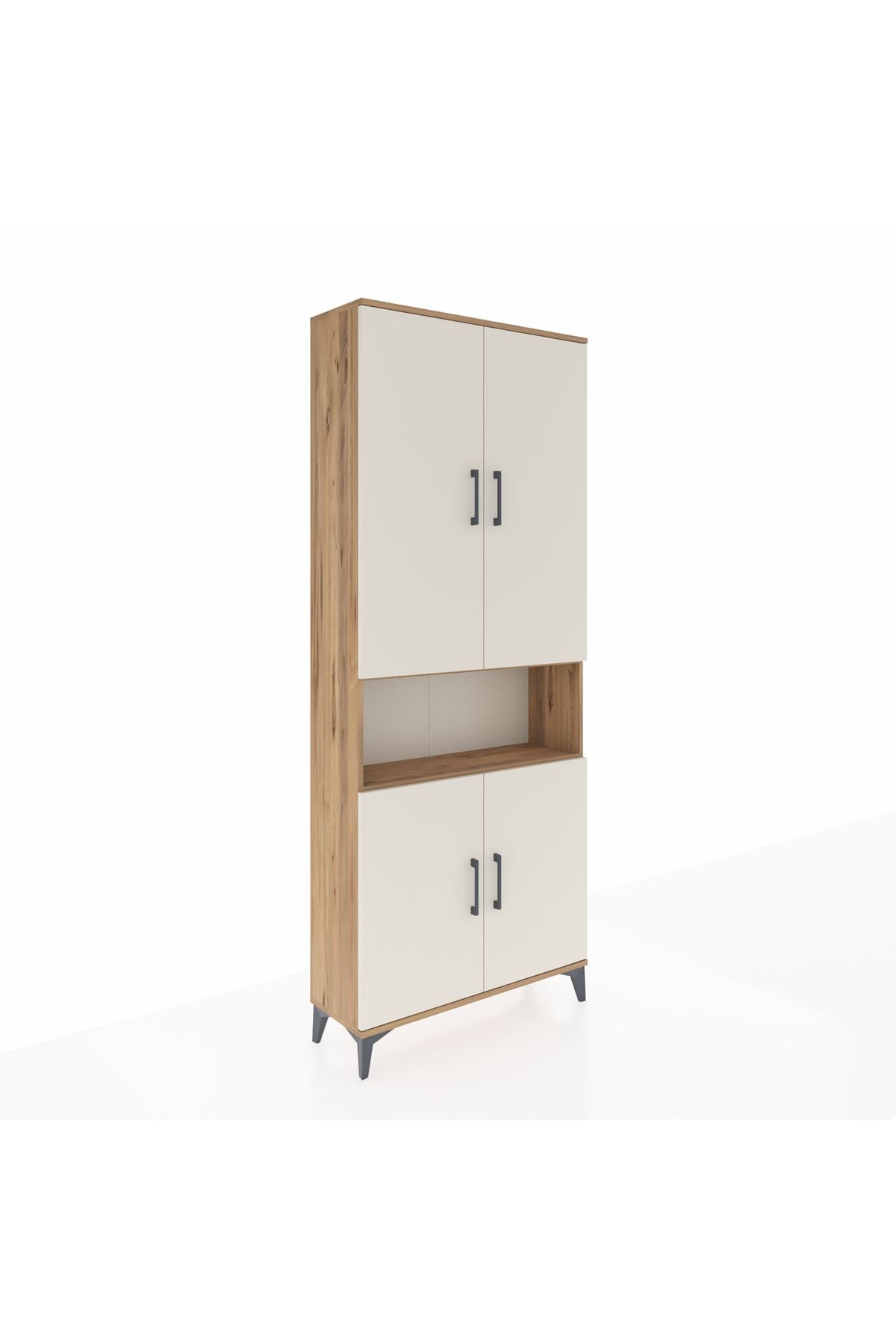 Arges Dolap 5 Raflı 4 Kapaklı 88x30x221 - S30M163V7A