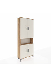 Arges Dolap 5 Raflı 4 Kapaklı 88x30x221 - S30M163V7A