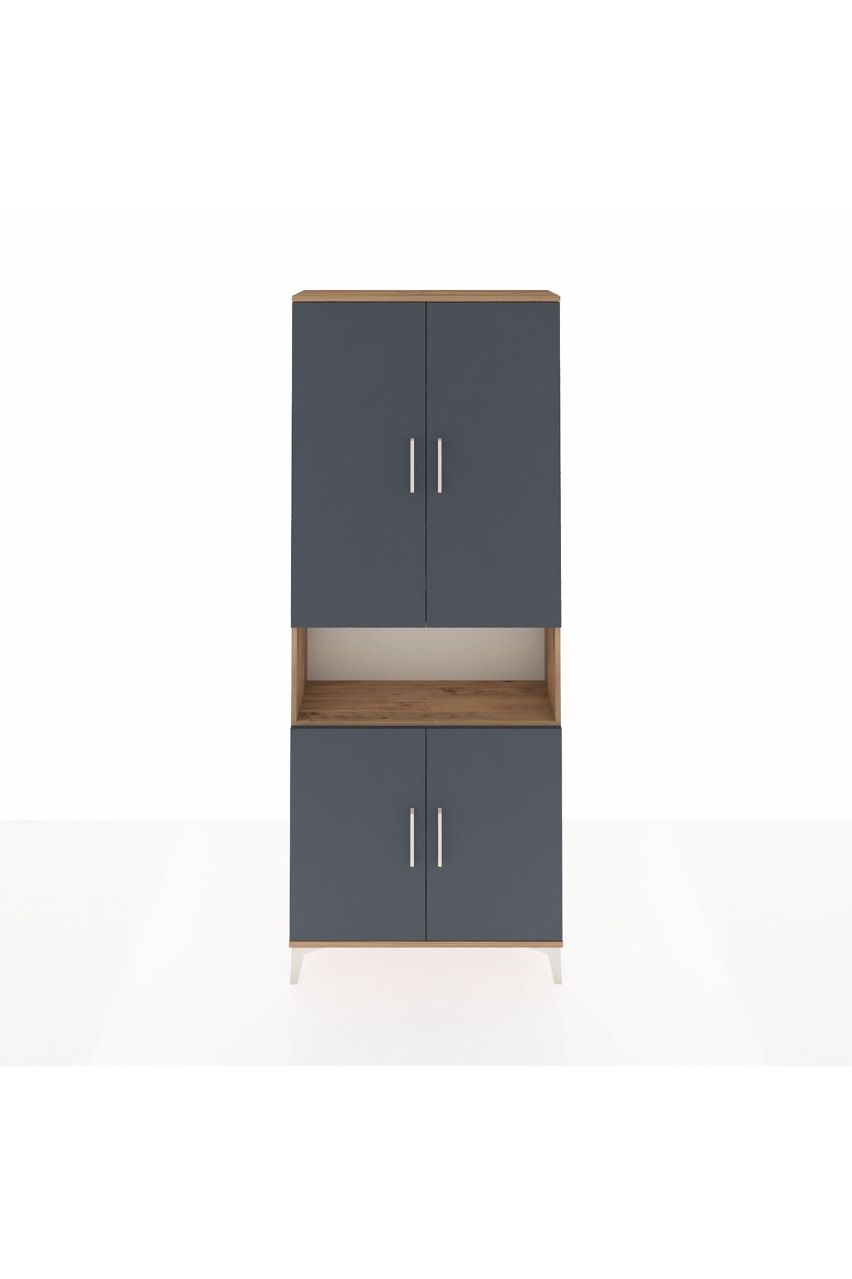 Arges Dolap 5 Raflı 4 Kapaklı 88x30x221 - S30M163V8A