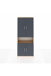 Arges Dolap 5 Raflı 4 Kapaklı 88x30x221 - S30M163V8A