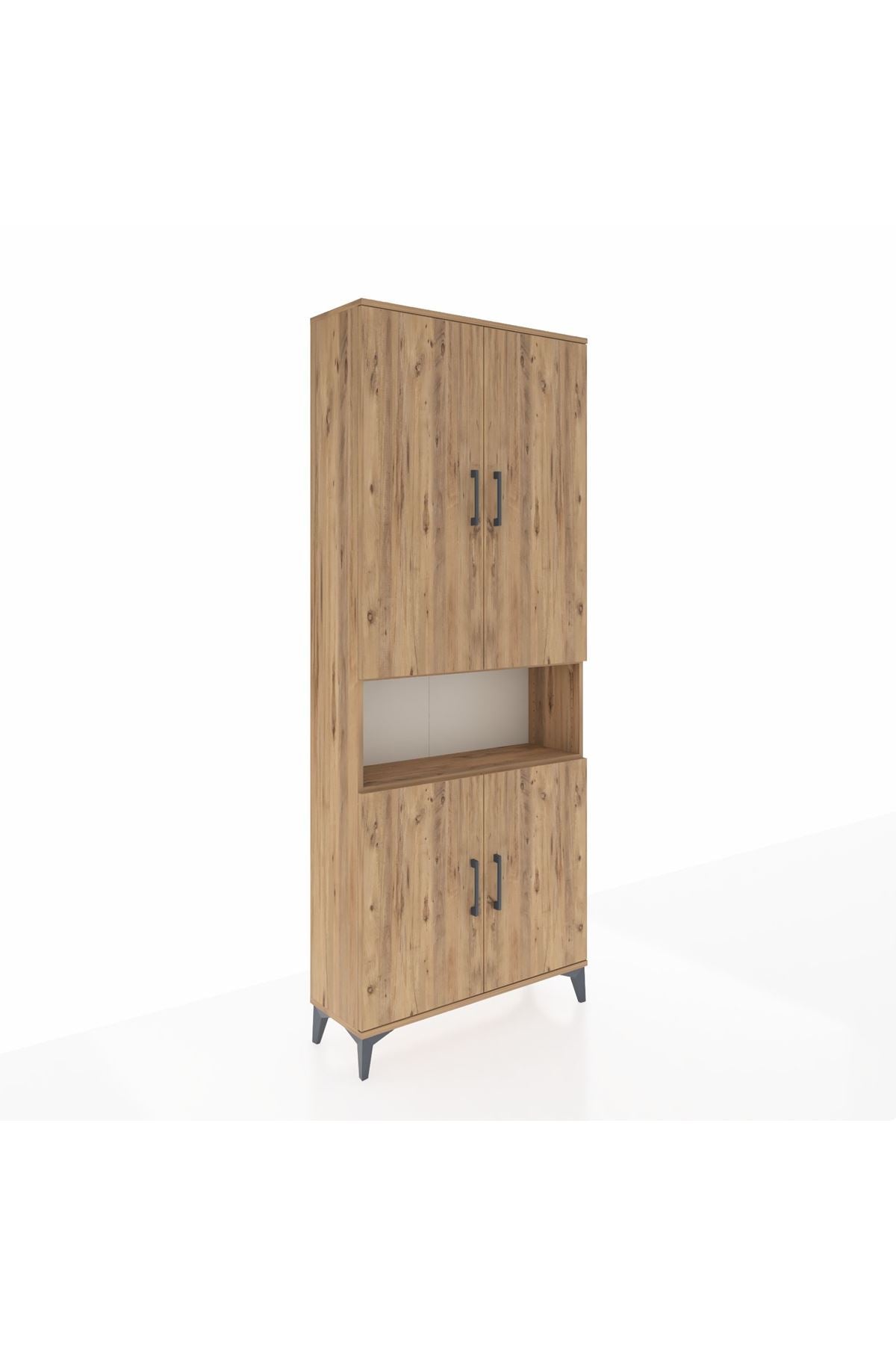 Arges Dolap 5 Raflı 4 Kapaklı 88x30x221 - S30M163V9A