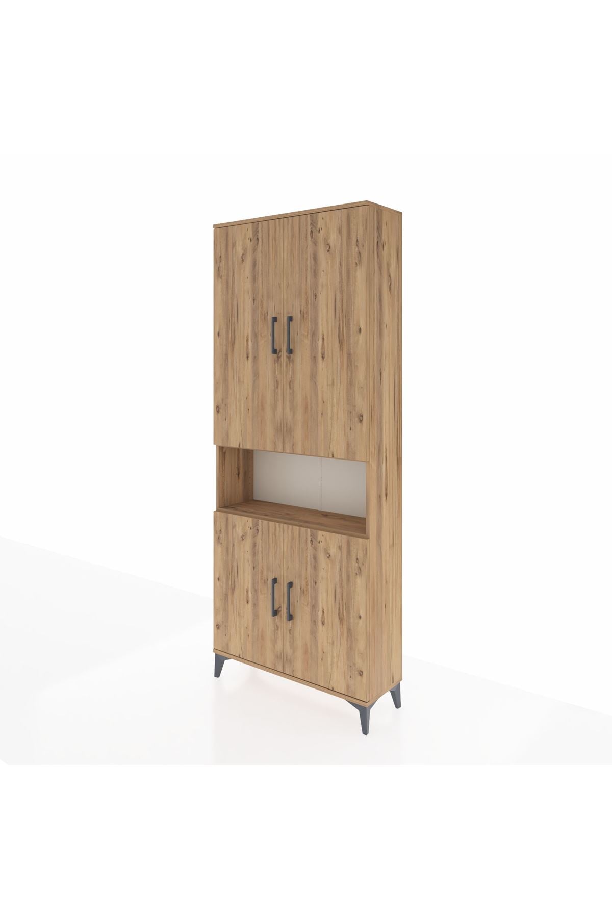 Arges Dolap 5 Raflı 4 Kapaklı 88x30x221 - S30M163V9A