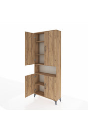 Arges Dolap 5 Raflı 4 Kapaklı 88x30x221 - S30M163V9A