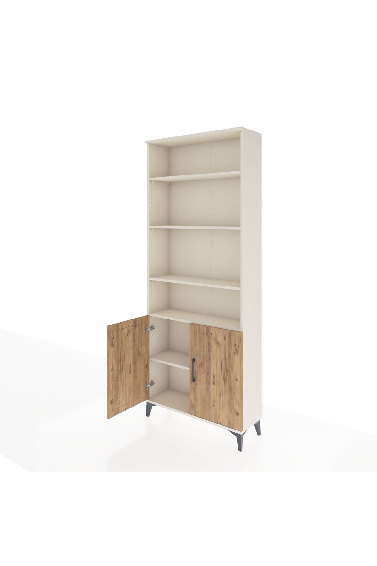 Arges Dolap 5 Raflı 2 Kapaklı 88x30x221 - S30M164V3A
