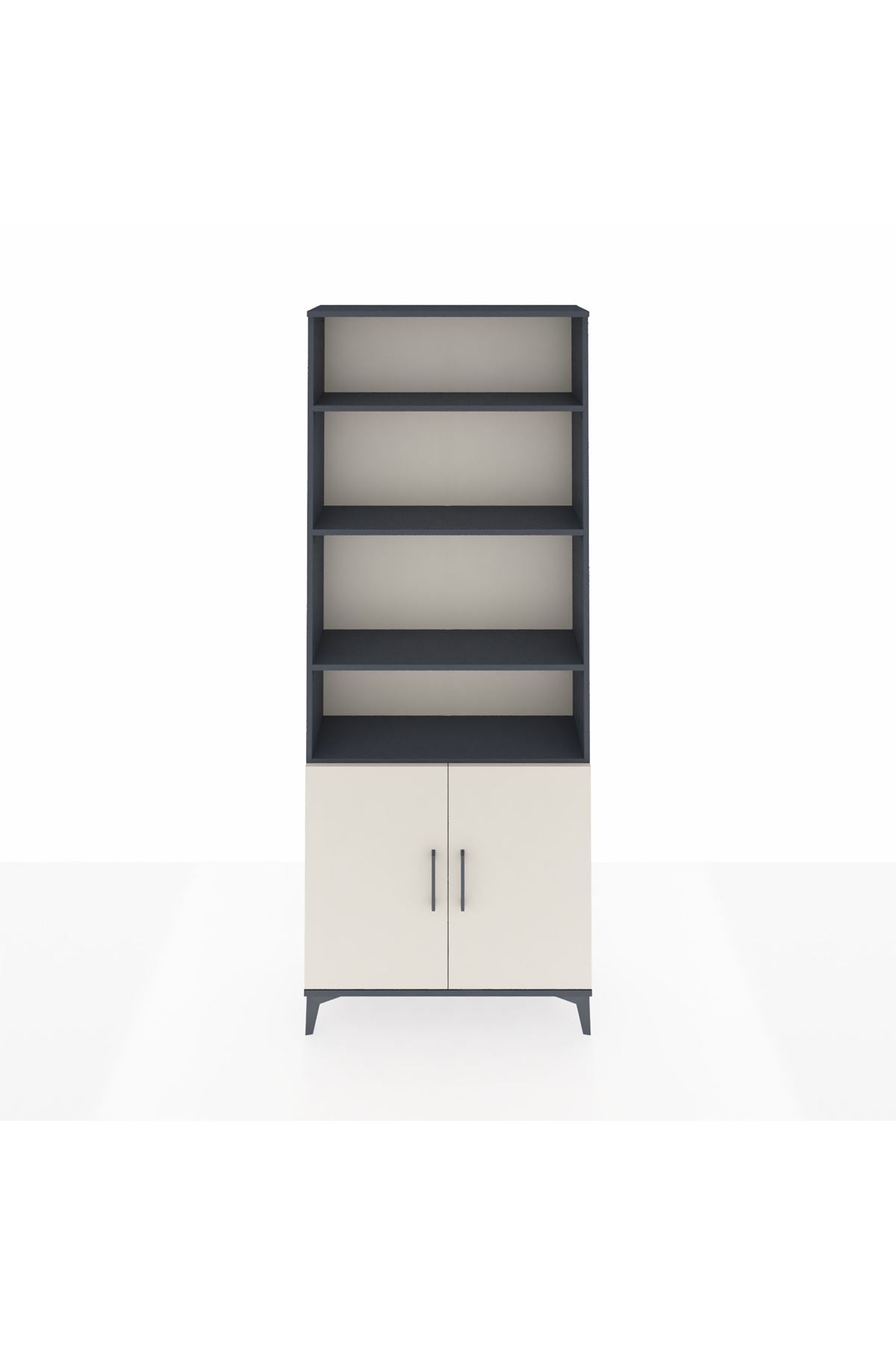 Arges Dolap 5 Raflı 2 Kapaklı 88x30x221 - S30M164V4A