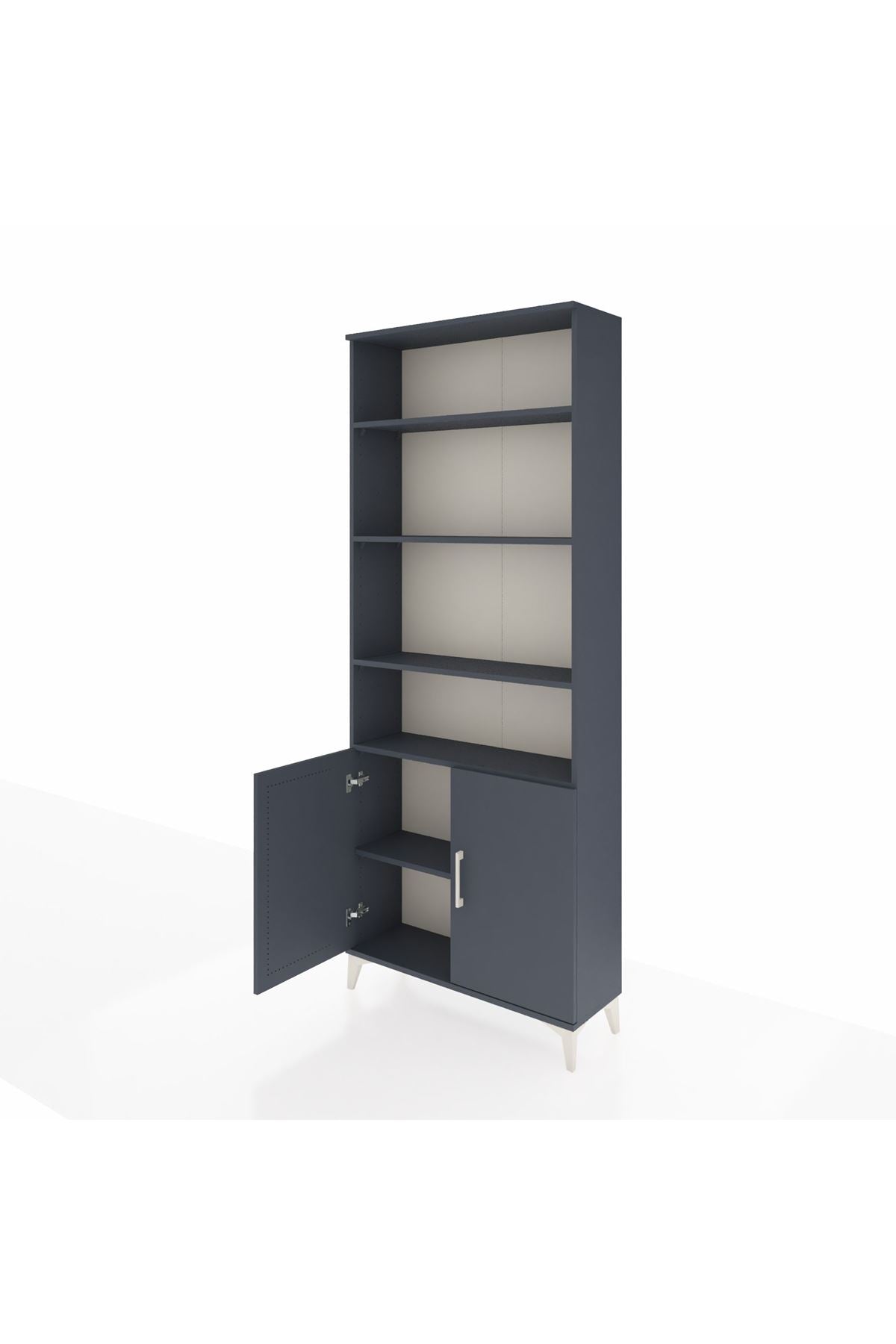 Arges Dolap 5 Raflı 2 Kapaklı 88x30x221 - S30M164V5A