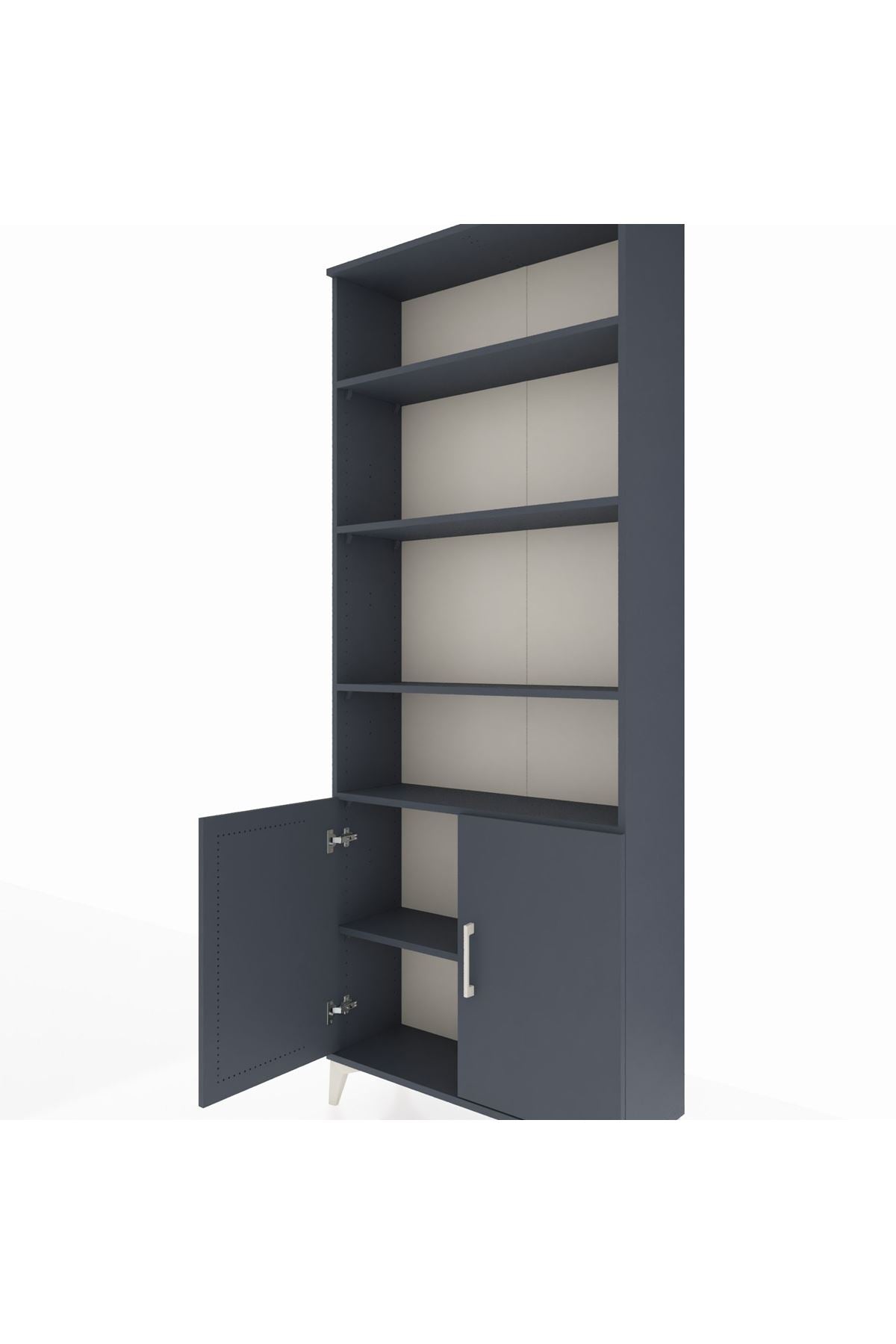 Arges Dolap 5 Raflı 2 Kapaklı 88x30x221 - S30M164V5A