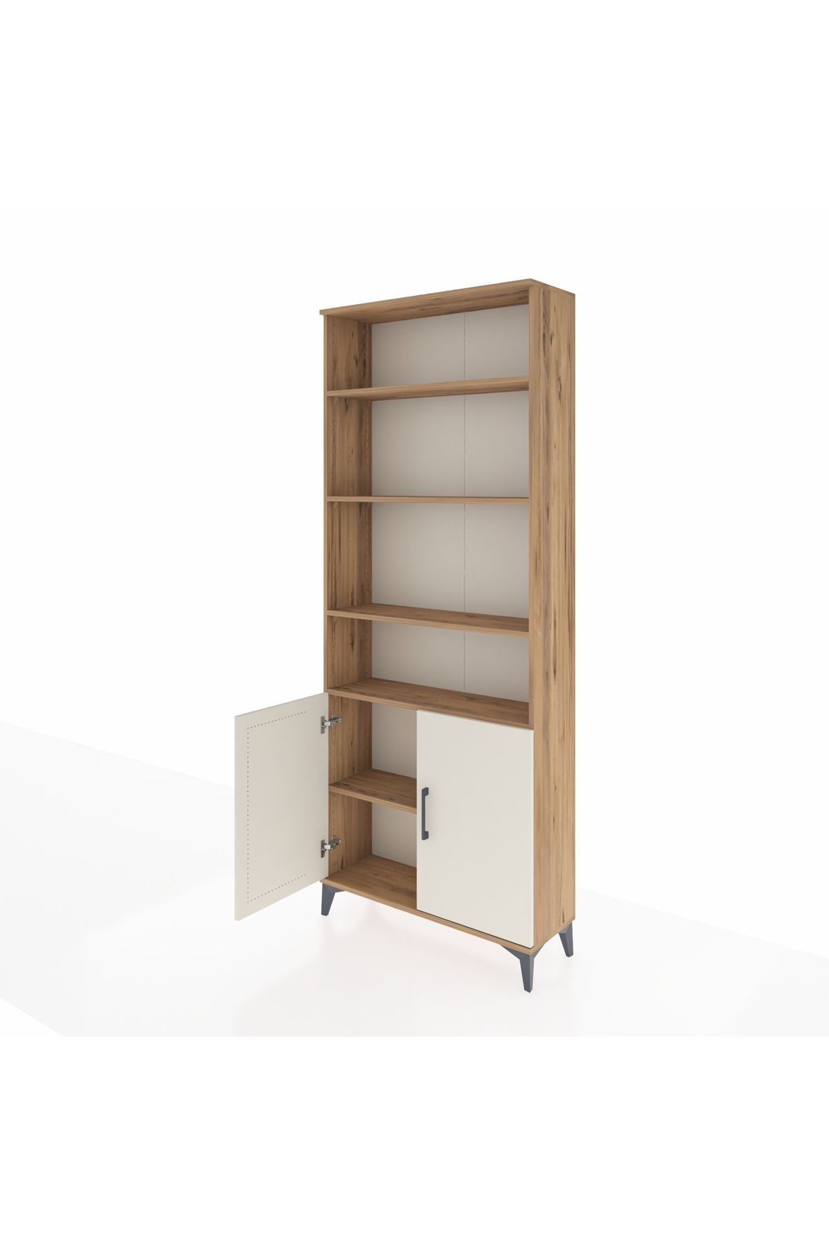 Arges Dolap 5 Raflı 2 Kapaklı 88x30x221 - S30M164V7A