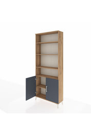 Arges Dolap 5 Raflı 2 Kapaklı 88x30x221 - S30M164V8A