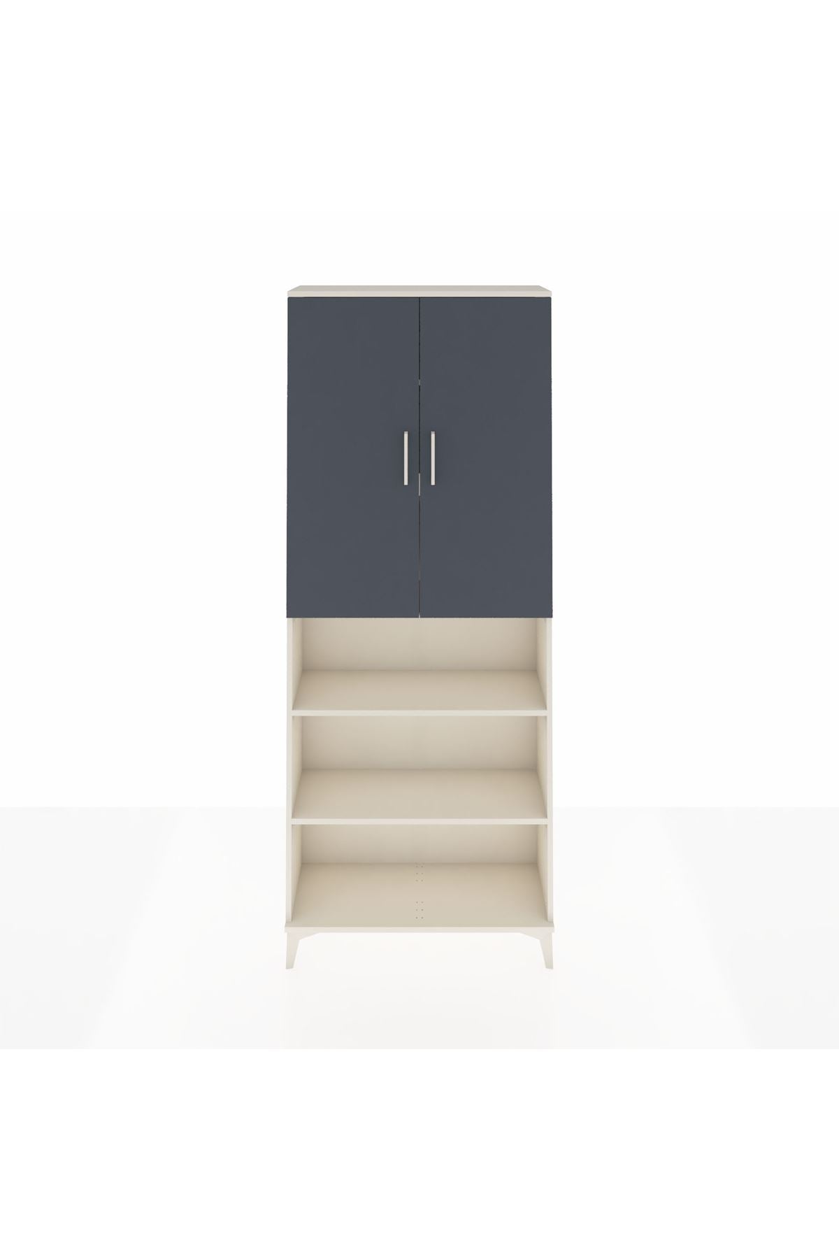Arges Dolap 5 Raflı 2 Kapaklı 88x30x221 - S30M165V2A
