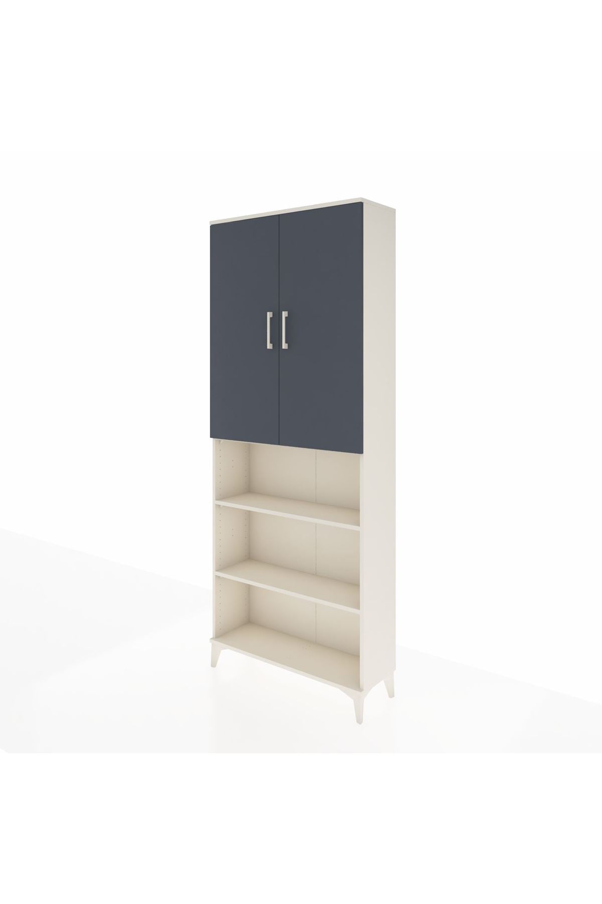Arges Dolap 5 Raflı 2 Kapaklı 88x30x221 - S30M165V2A