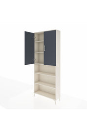 Arges Dolap 5 Raflı 2 Kapaklı 88x30x221 - S30M165V2A