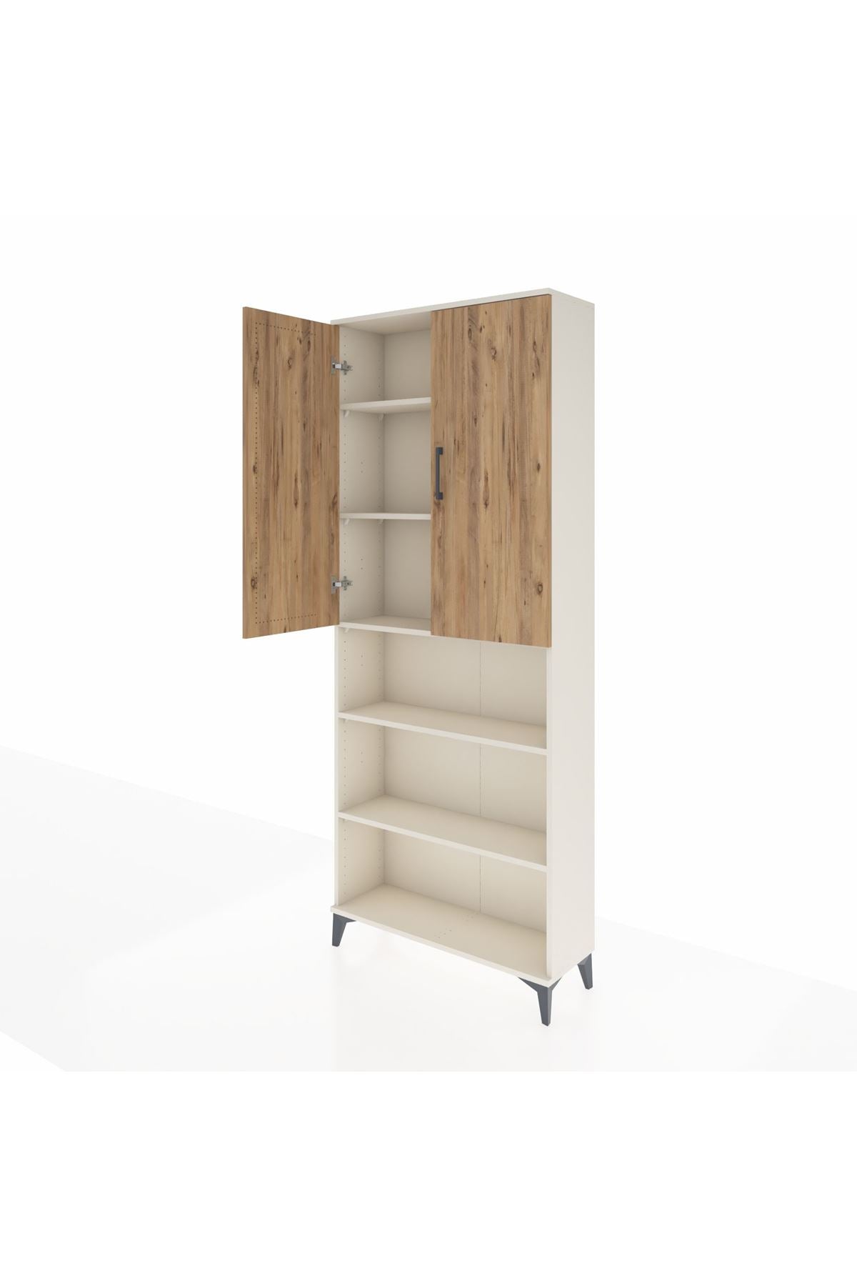 Arges Dolap 5 Raflı 2 Kapaklı 88x30x221 - S30M165V3A
