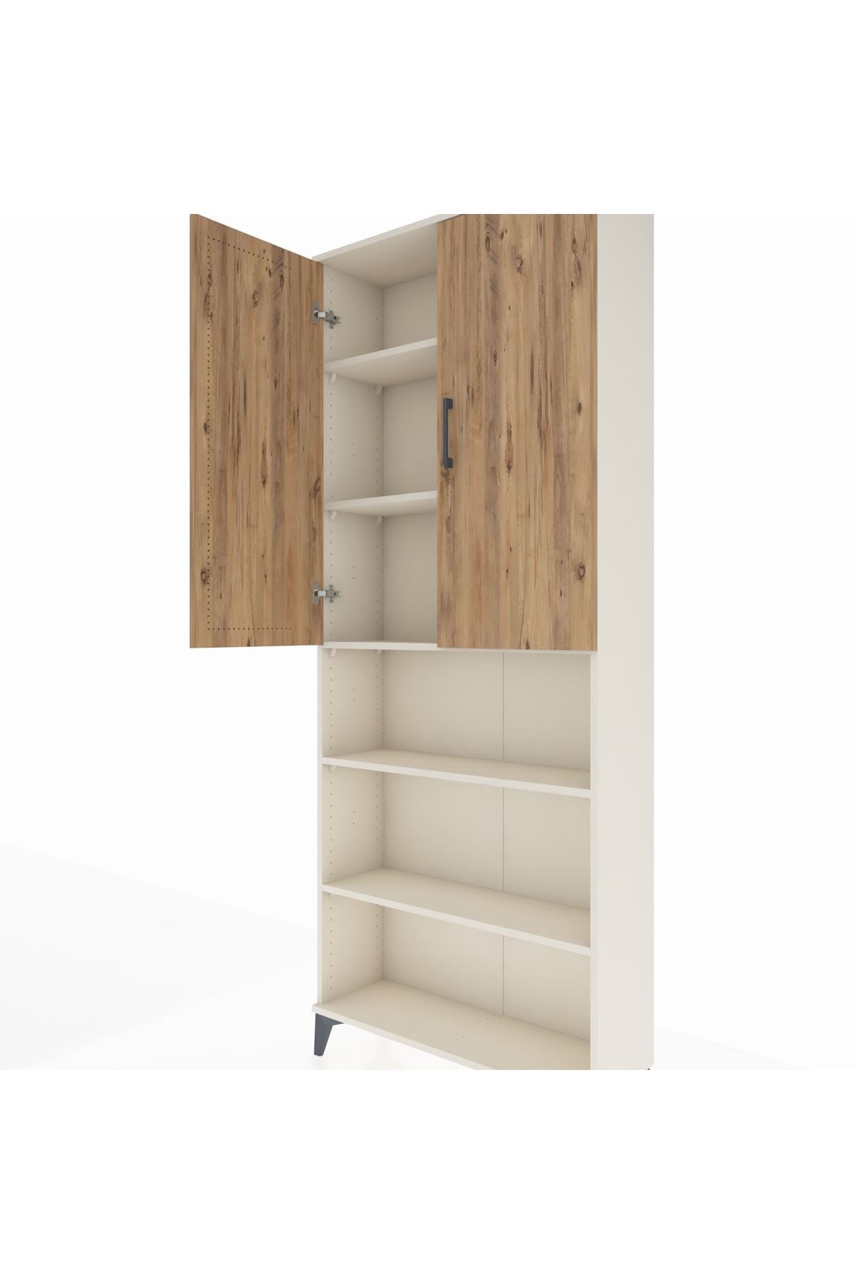 Arges Dolap 5 Raflı 2 Kapaklı 88x30x221 - S30M165V3A