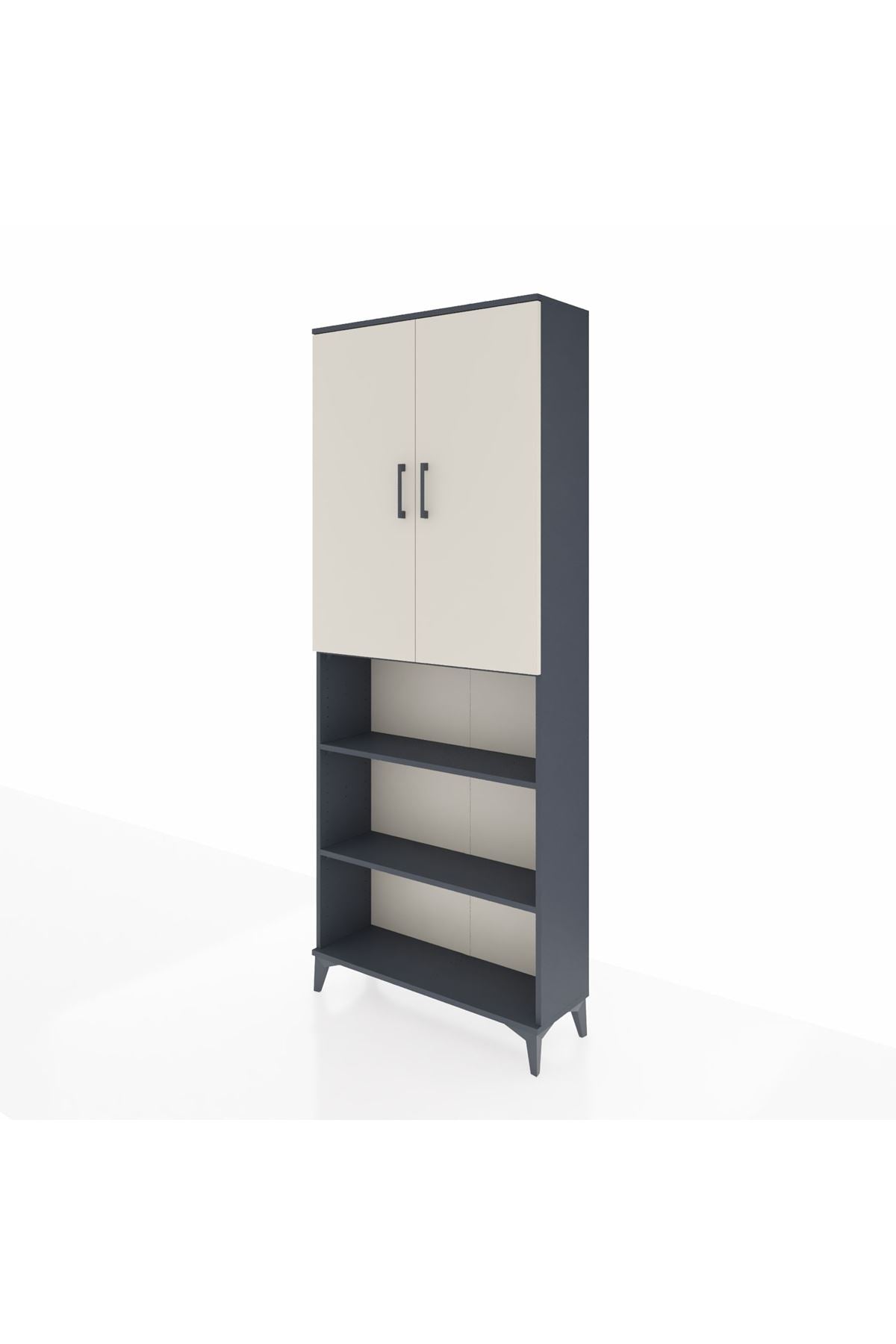 Arges Dolap 5 Raflı 2 Kapaklı 88x30x221 - S30M165V4A