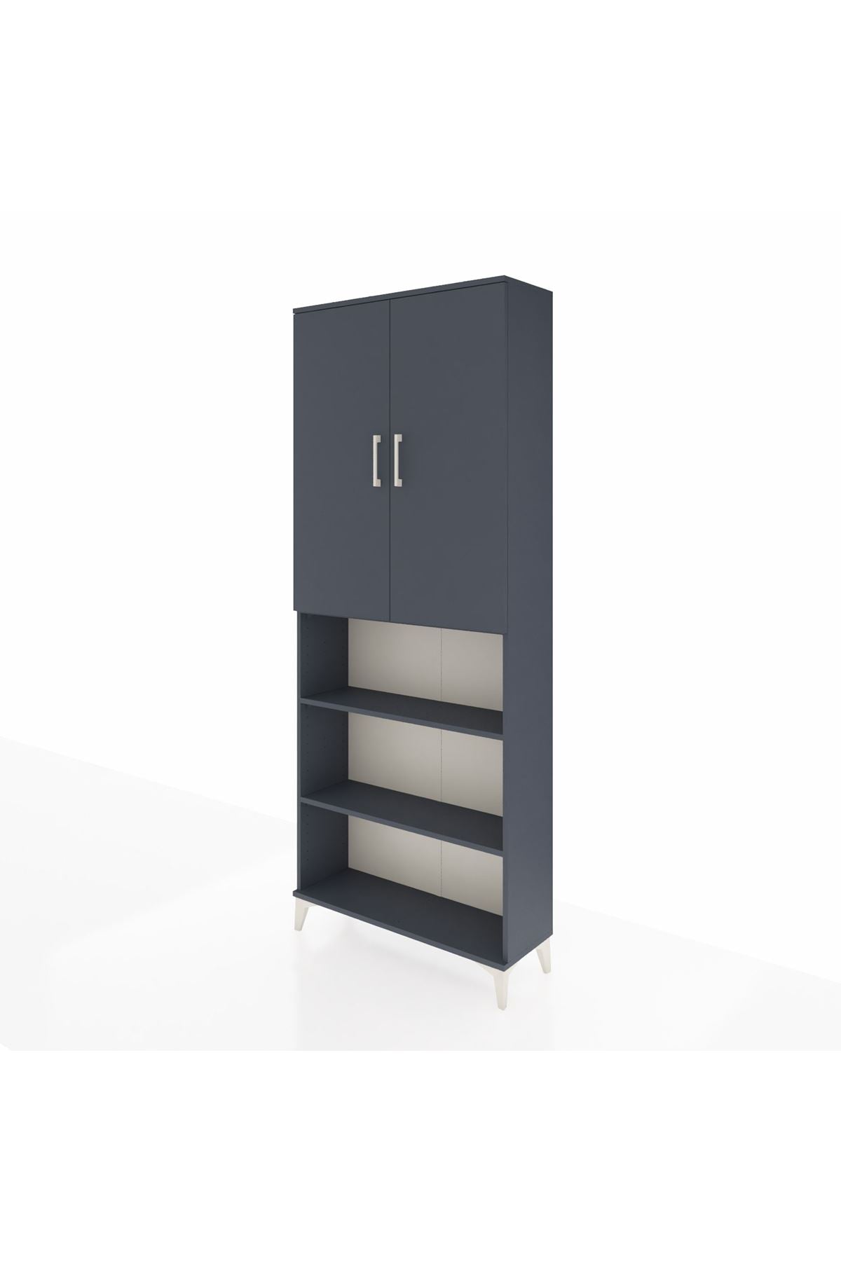 Arges Dolap 5 Raflı 2 Kapaklı 88x30x221 - S30M165V5A