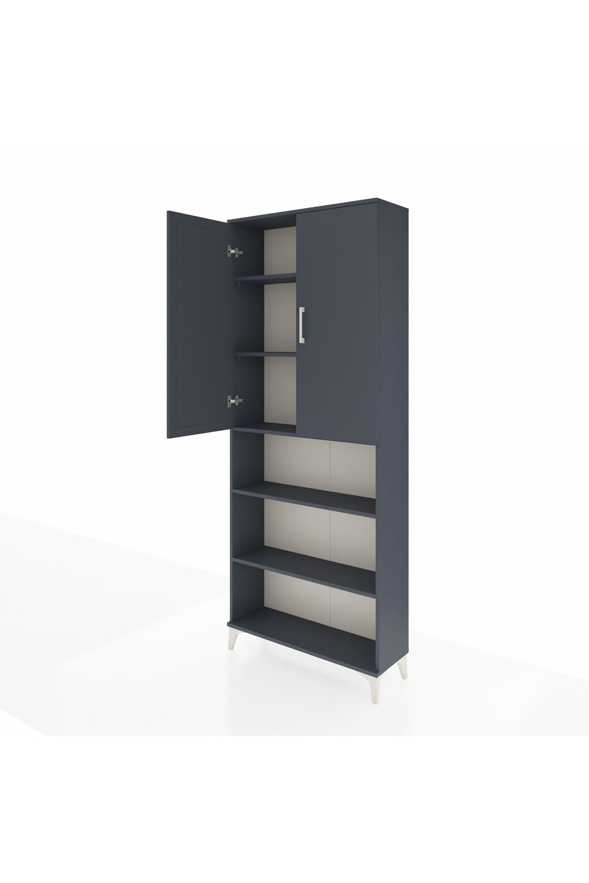 Arges Dolap 5 Raflı 2 Kapaklı 88x30x221 - S30M165V5A
