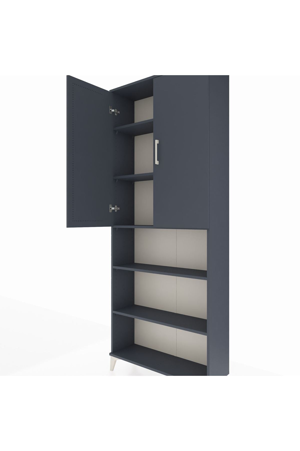 Arges Dolap 5 Raflı 2 Kapaklı 88x30x221 - S30M165V5A