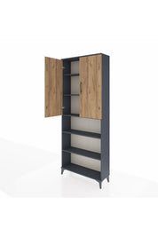 Arges Dolap 5 Raflı 2 Kapaklı 88x30x221 - S30M165V6A
